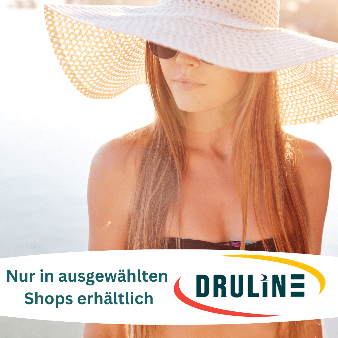 DRULINE® Original Anti-Bräunungsstreifen-Bikini/Badeanzug